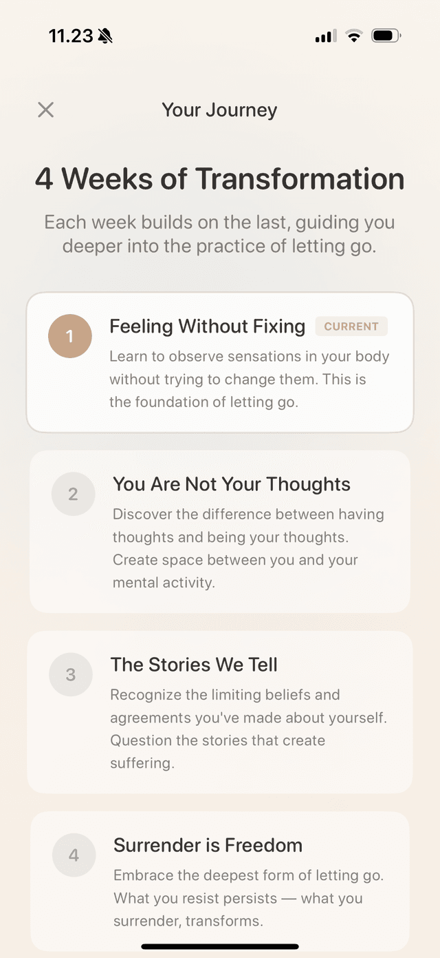 Unbind app screenshot 2